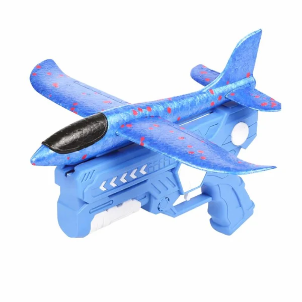 FoamFly Foam Airplane Launcher – Outdoor Flying Toy for Kids