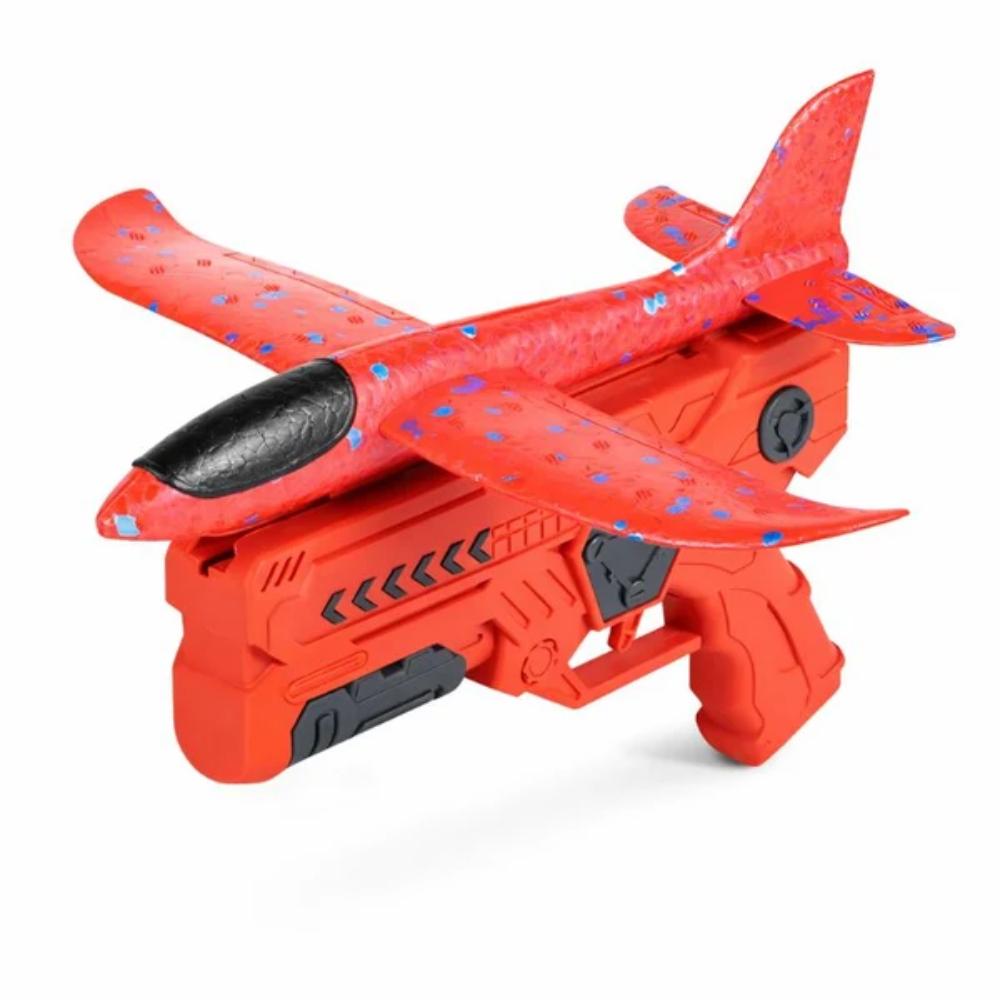 FoamFly Foam Airplane Launcher – Outdoor Flying Toy for Kids
