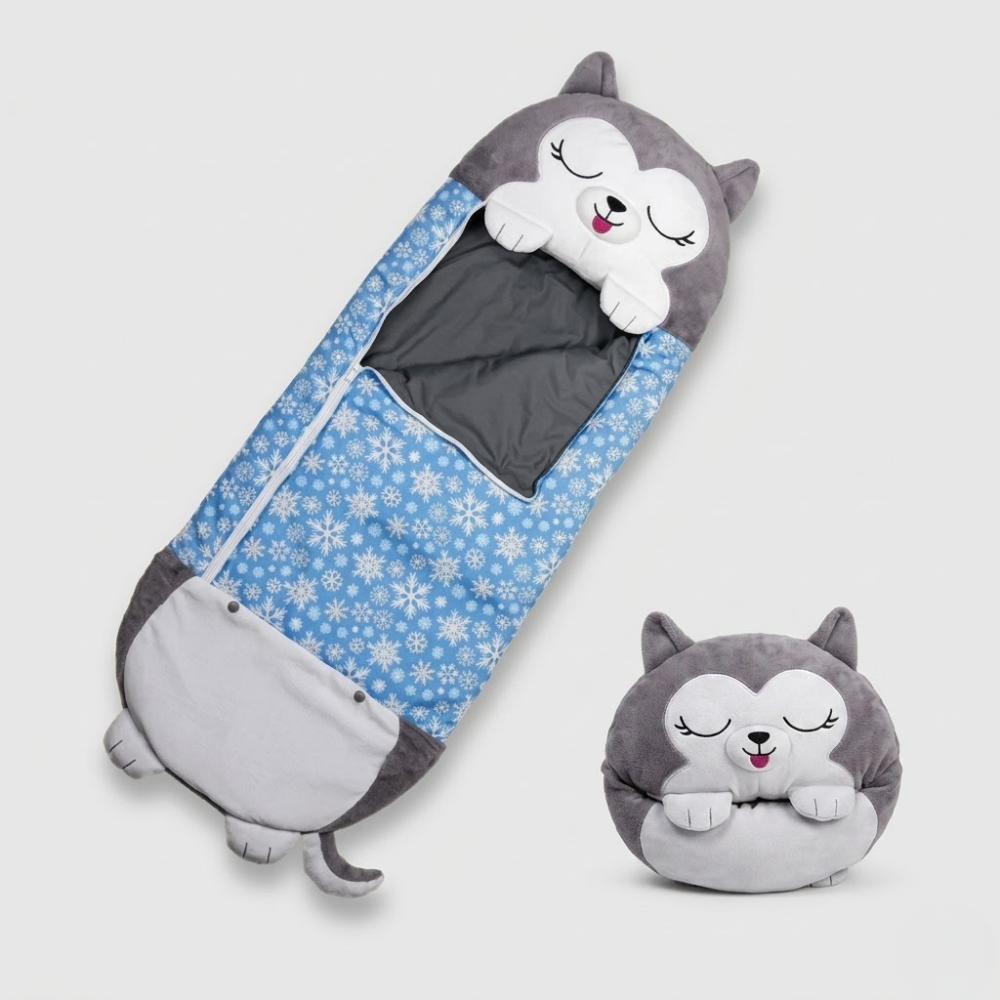 Foldable Kids Animal Sleeping Bag