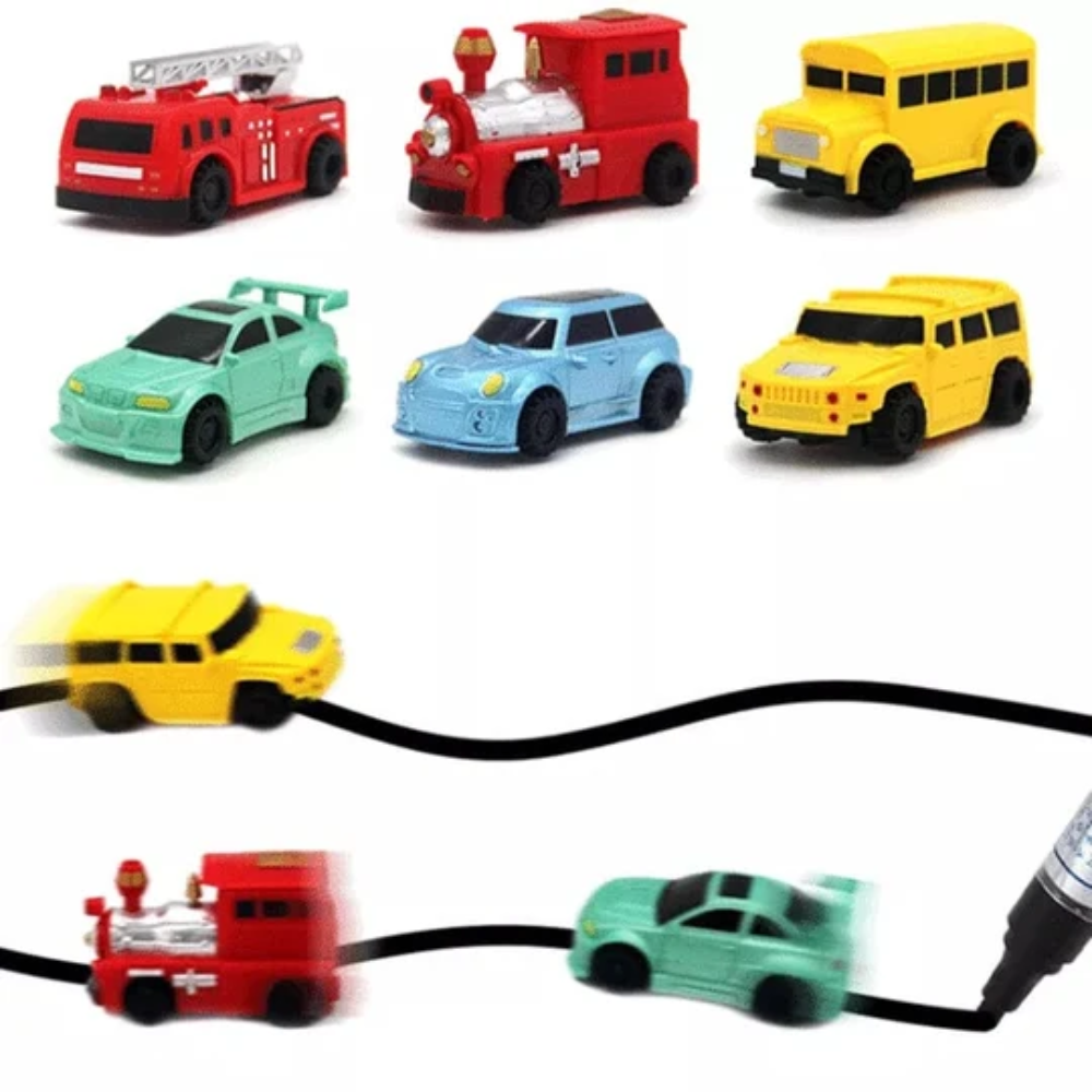 Follow The Line Inductive Car – Interactive Drawing and Line Tracking Toy for Kids