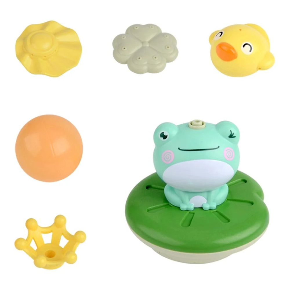 Frog Bath Fountain Toy – Electric Water Sprinkler Toy for Kids