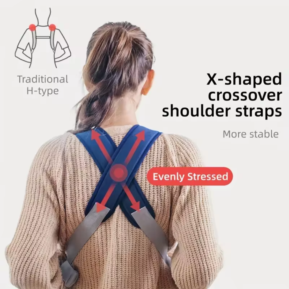 4-in-1 Baby Carrier Backpack – Front Facing Ergonomic Baby Carrier with Adjustable Straps