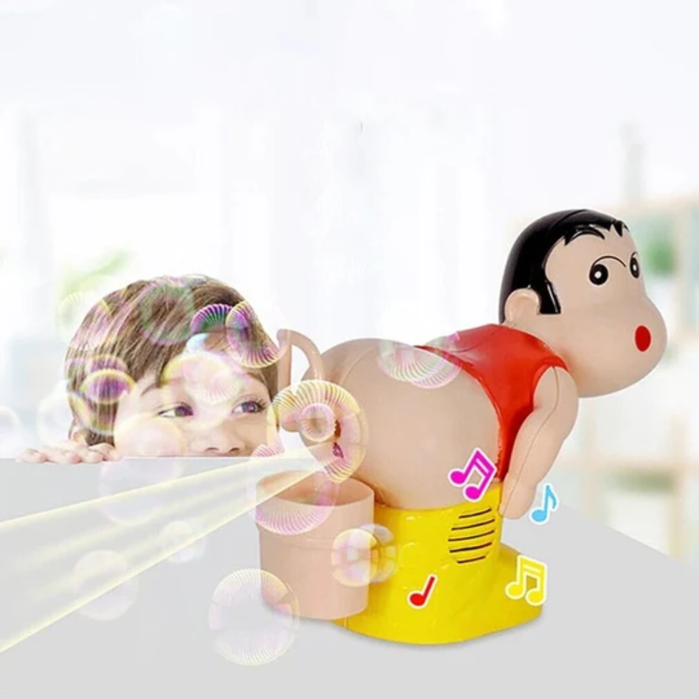 Funny Fart Bubble Blower – Automatic Bubble Machine with Sound Effects for Kids