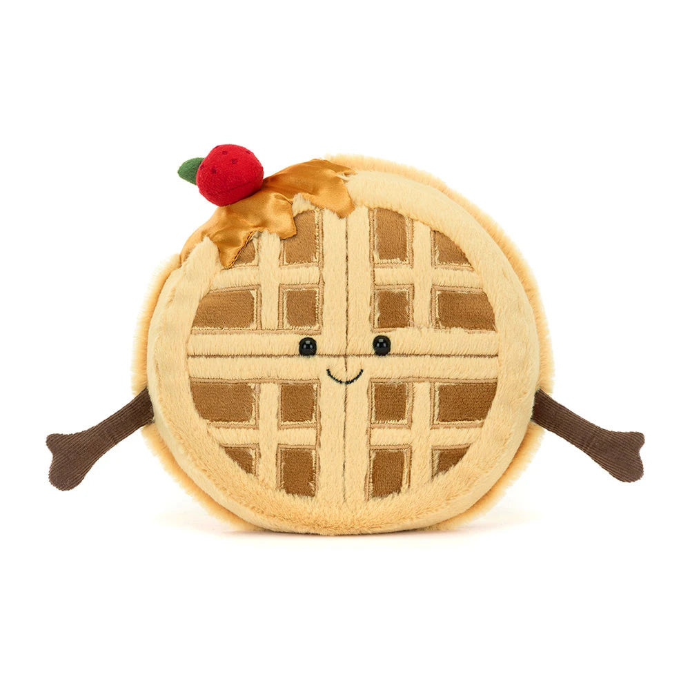 Golden Waffle Plush Toy