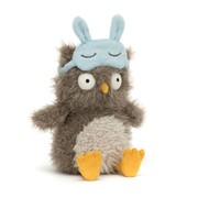 Gray Owl Plush Toy