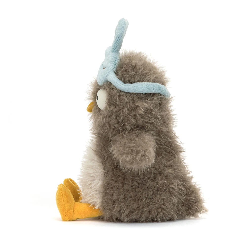 Gray Owl Plush Toy