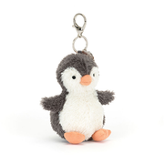 Gray Penguin Bag Charm