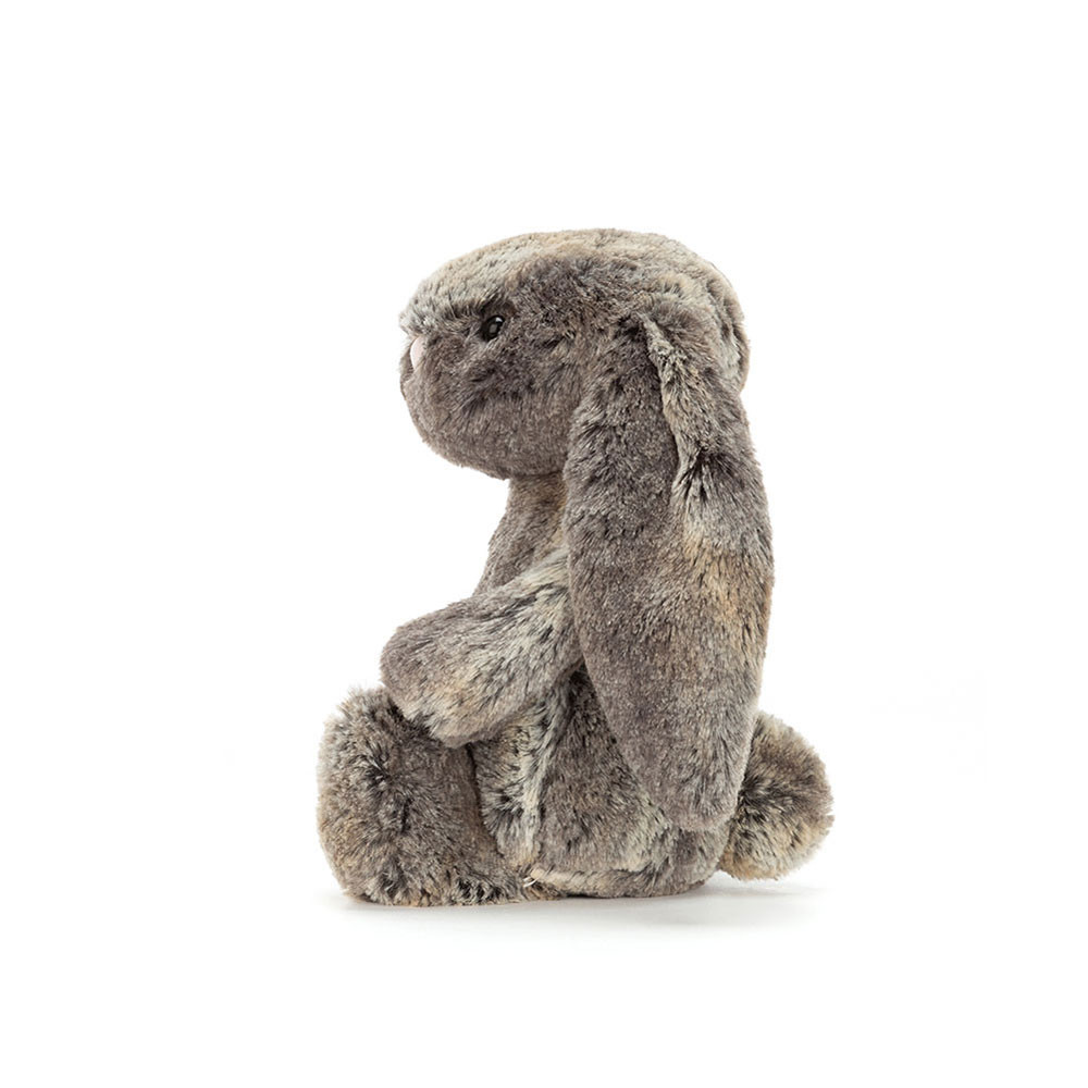 Gray Woodland Bunny Plush Toy