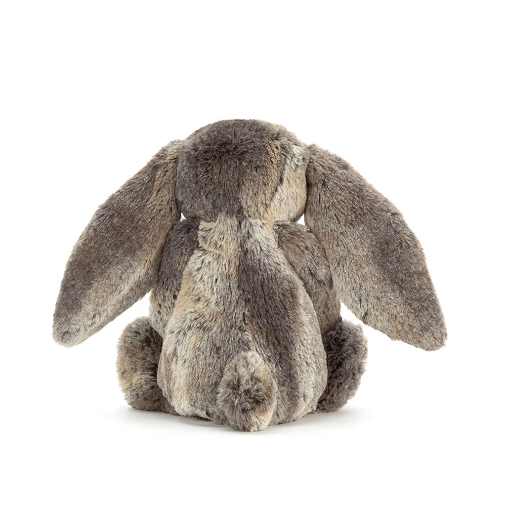 Gray Woodland Bunny Plush Toy