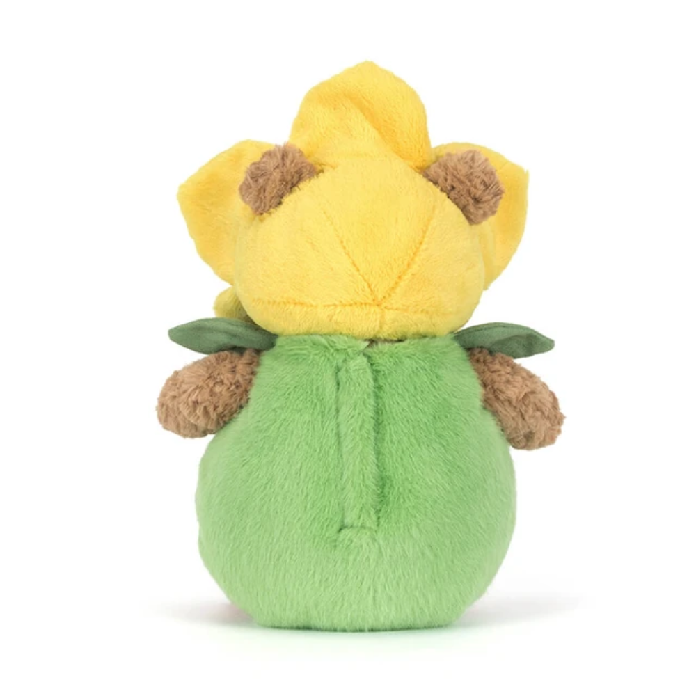 Green Daffodil Bear Plush Toy