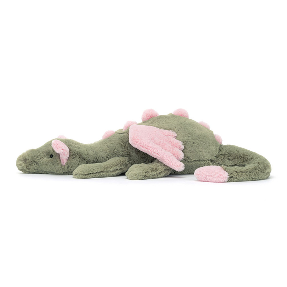 Green Fantasy Dragon Plush Toy