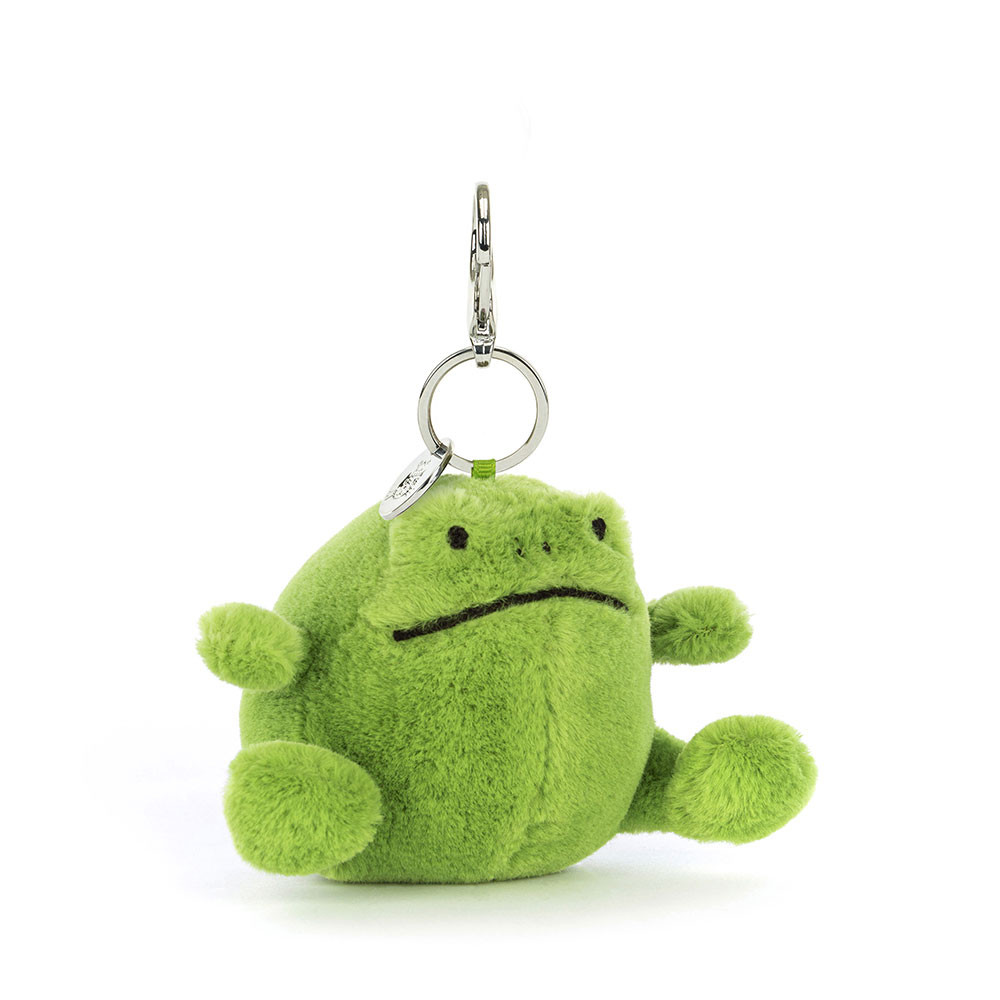 Green Frog Bag Charm