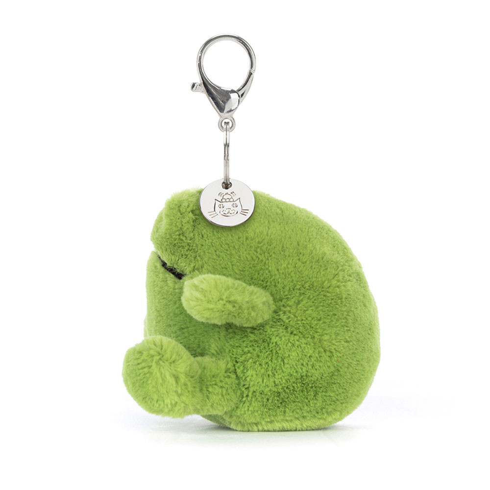 Green Frog Bag Charm