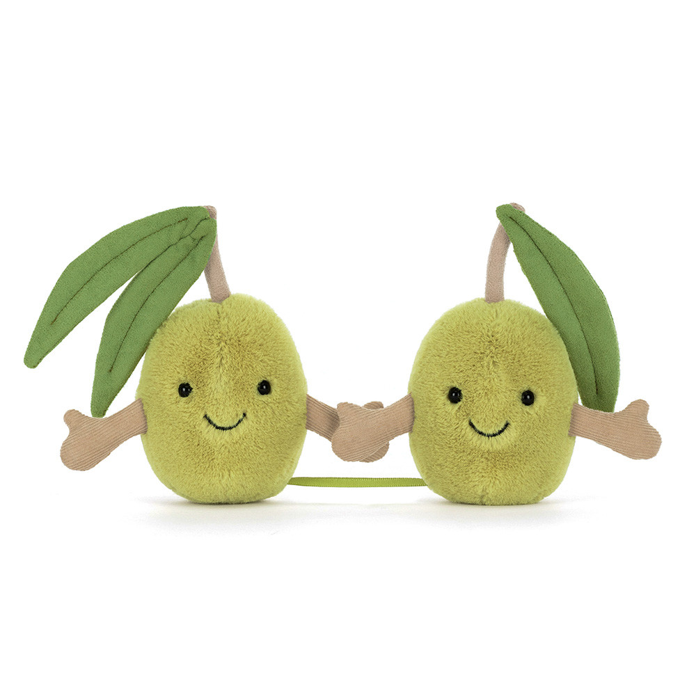 Green Olive Pair Plush Toy