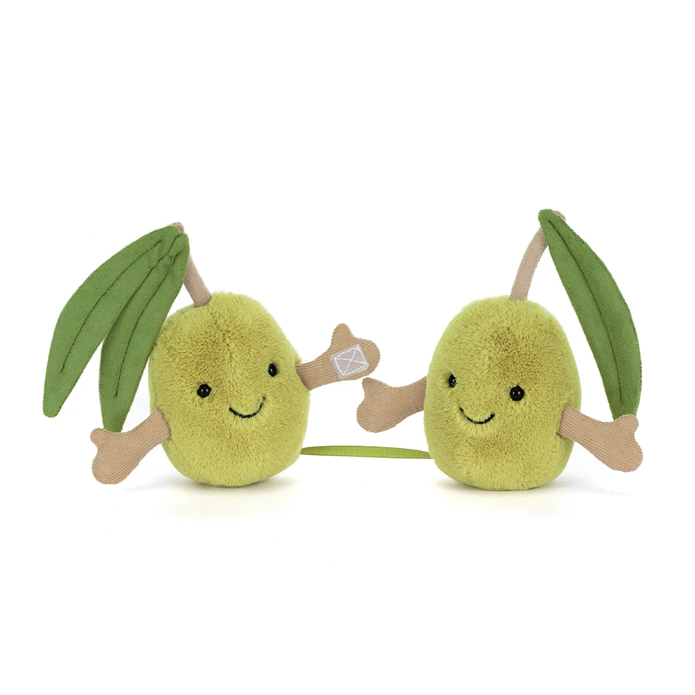 Green Olive Pair Plush Toy