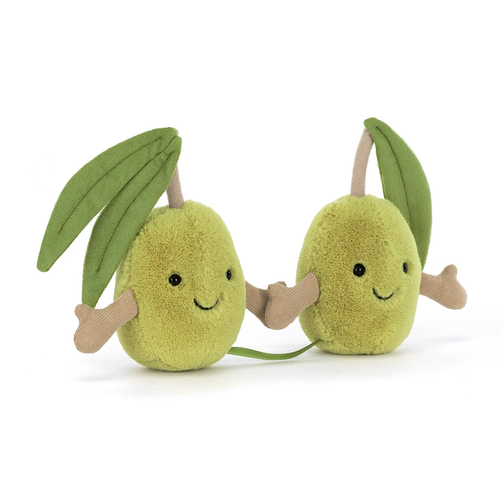 Green Olive Pair Plush Toy