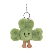 Green Shamrock Bag Charm