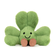 Green Shamrock Plush Toy