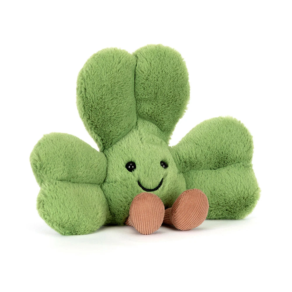 Green Shamrock Plush Toy
