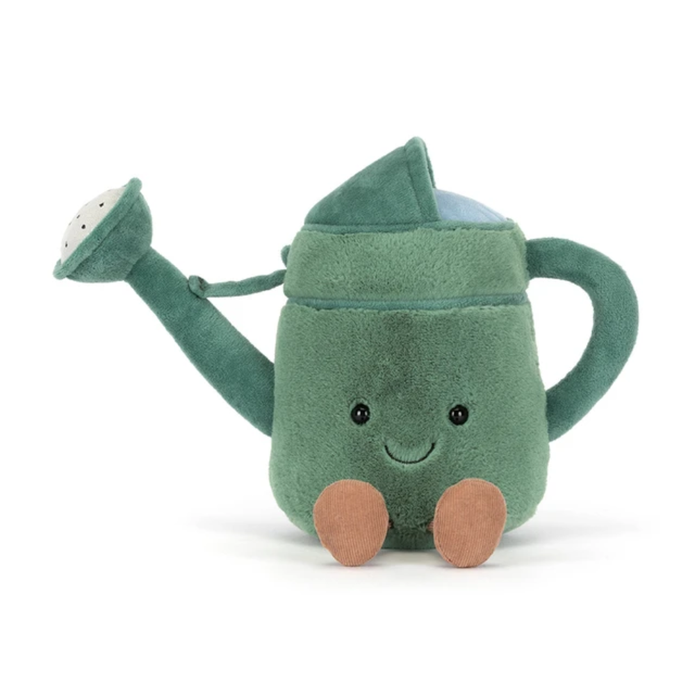 Green Watering Can Plush Toy