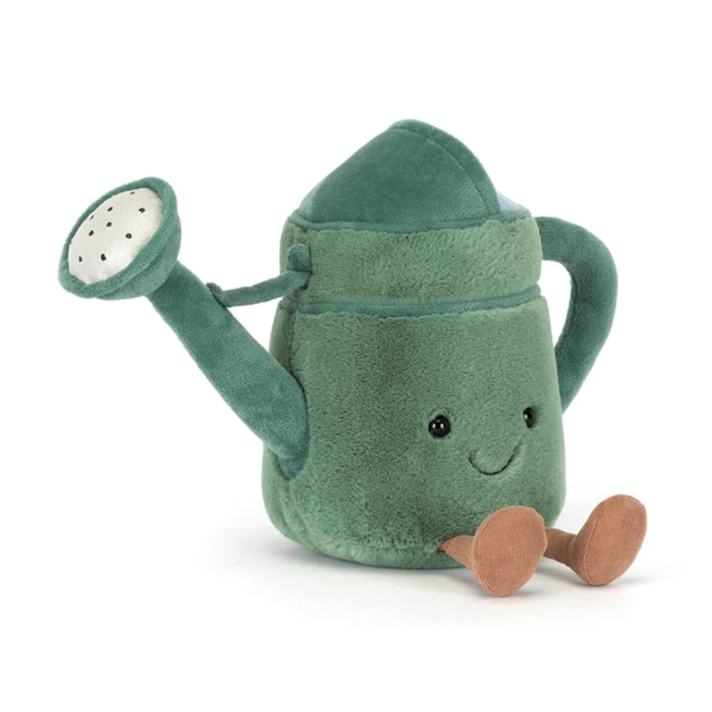 Green Watering Can Plush Toy
