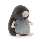 Grey Mole Plush Toy