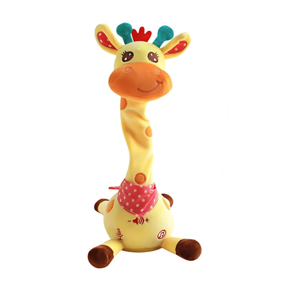 Grooffa Talking Giraffe Toy – Interactive Dancing Toy with Music and Lights for Kids