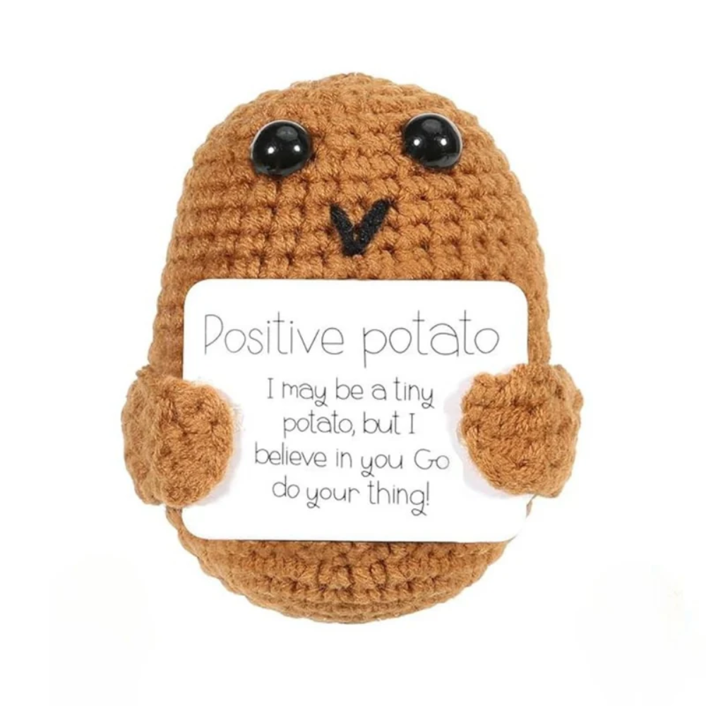 Handmade Crochet Plush Characters – Cute Knitted Fruit and Vegetable Toys
