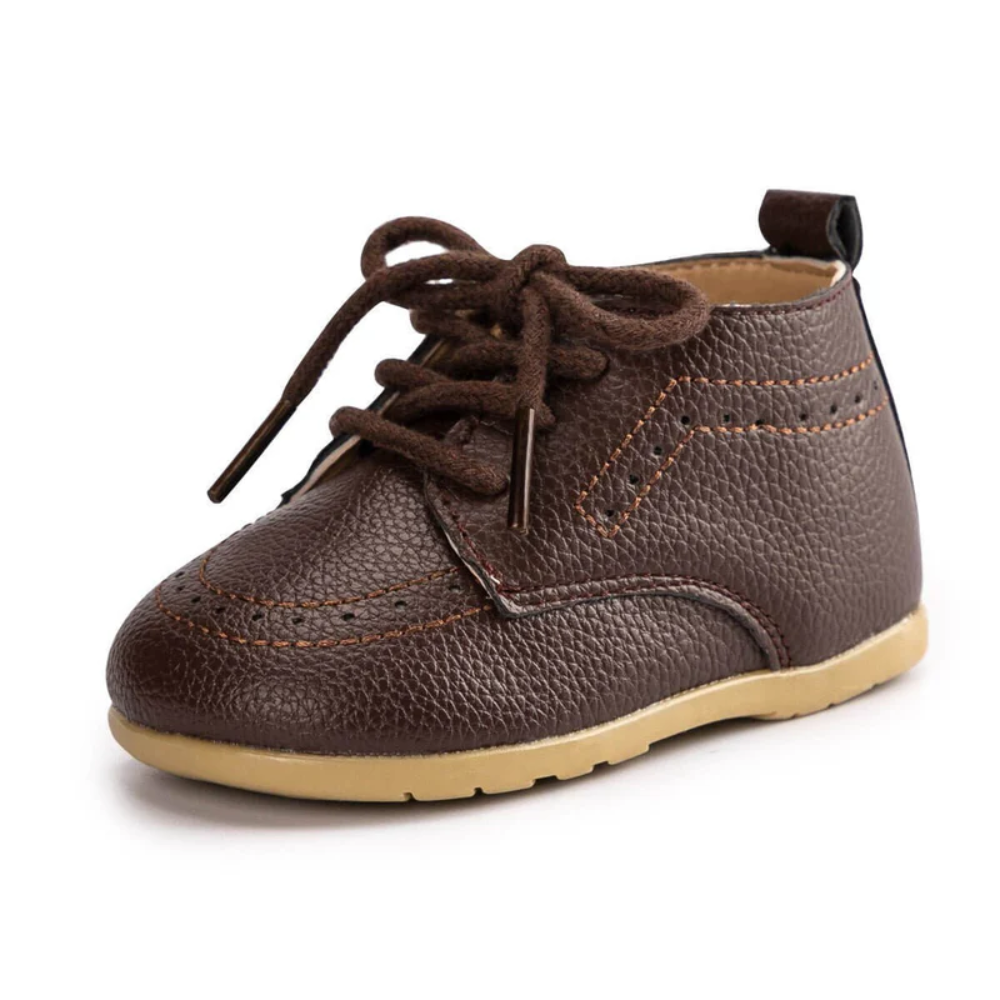 High Top Baby Sneakers Soft Sole First Walkers | Lace Up