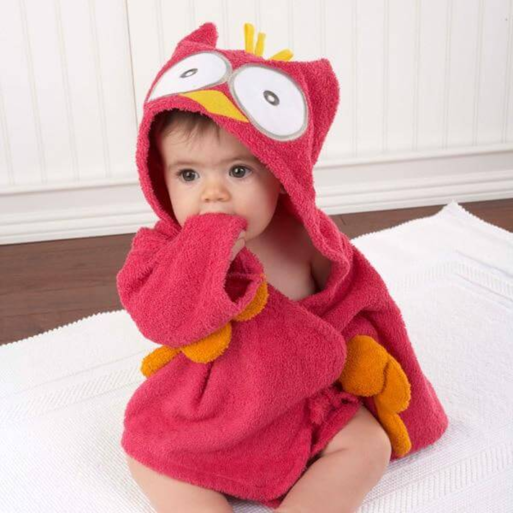 Hooded Animal Baby Bathrobe Towel for Babies | Soft Fabric