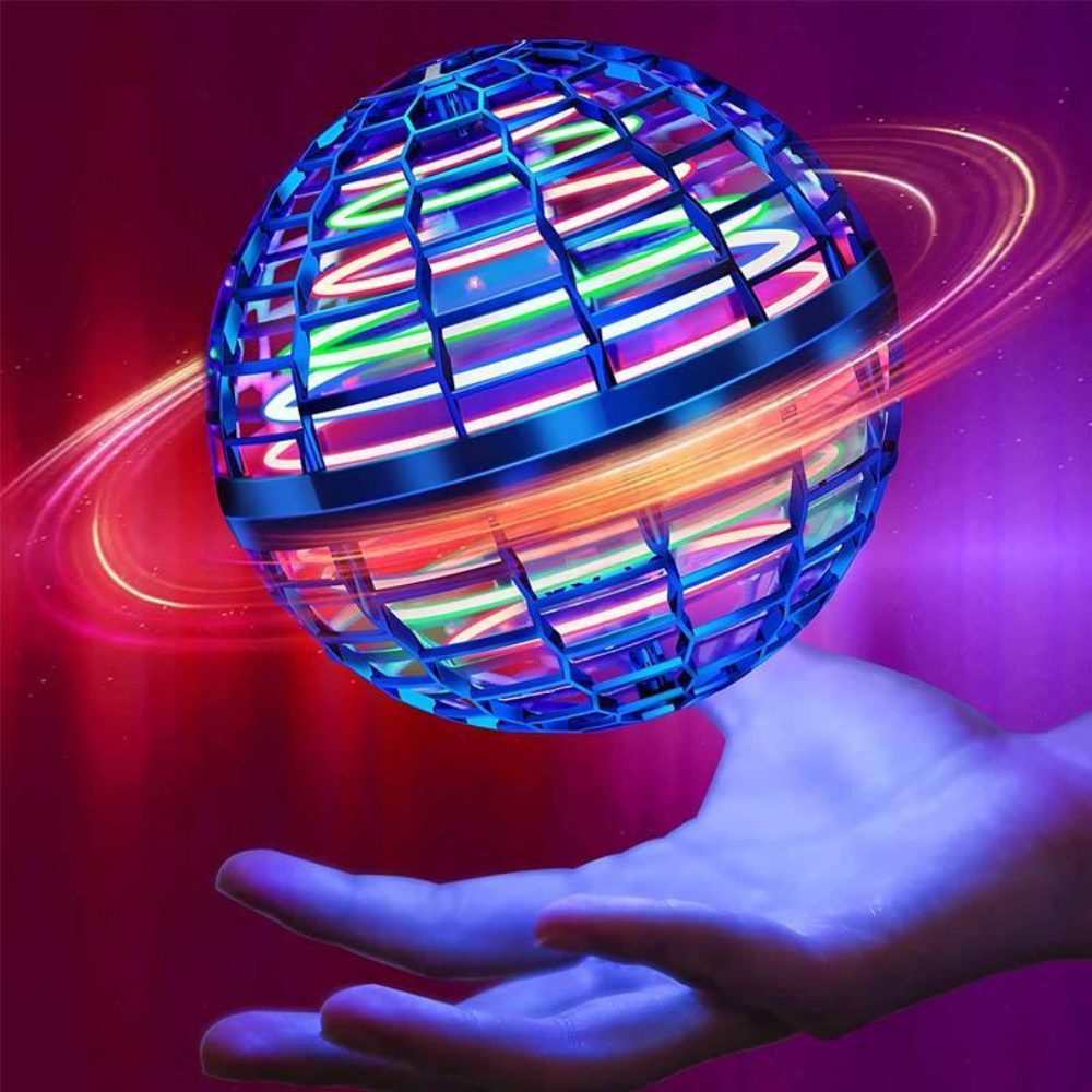 Hoverball Flying Orb Toy – Interactive Mini Drone Ball with Boomerang Flight