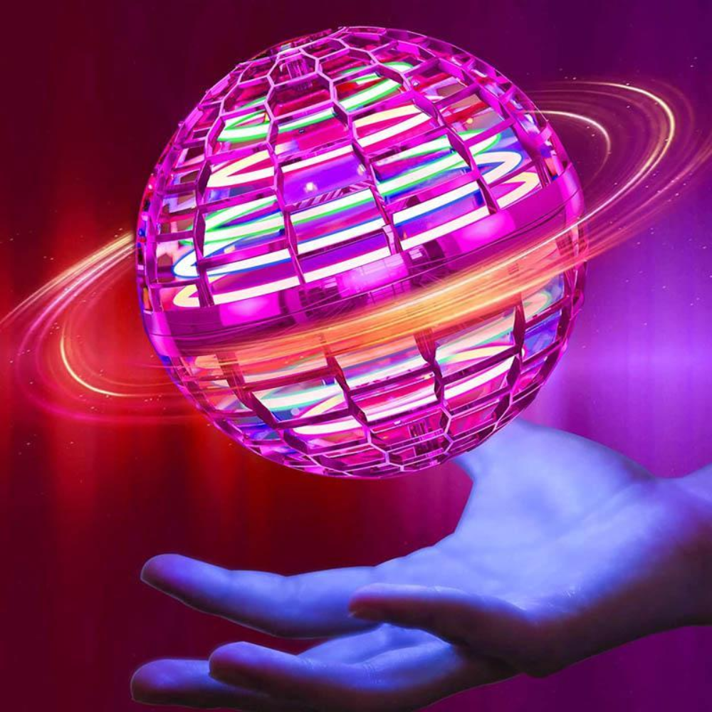 Hoverball Flying Orb Toy – Interactive Mini Drone Ball with Boomerang Flight