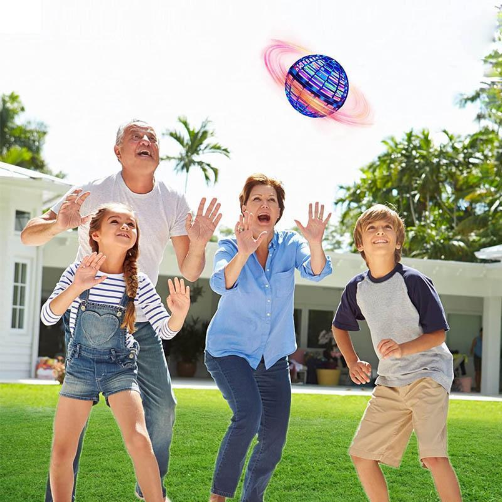 Hoverball Flying Orb Toy – Interactive Mini Drone Ball with Boomerang Flight