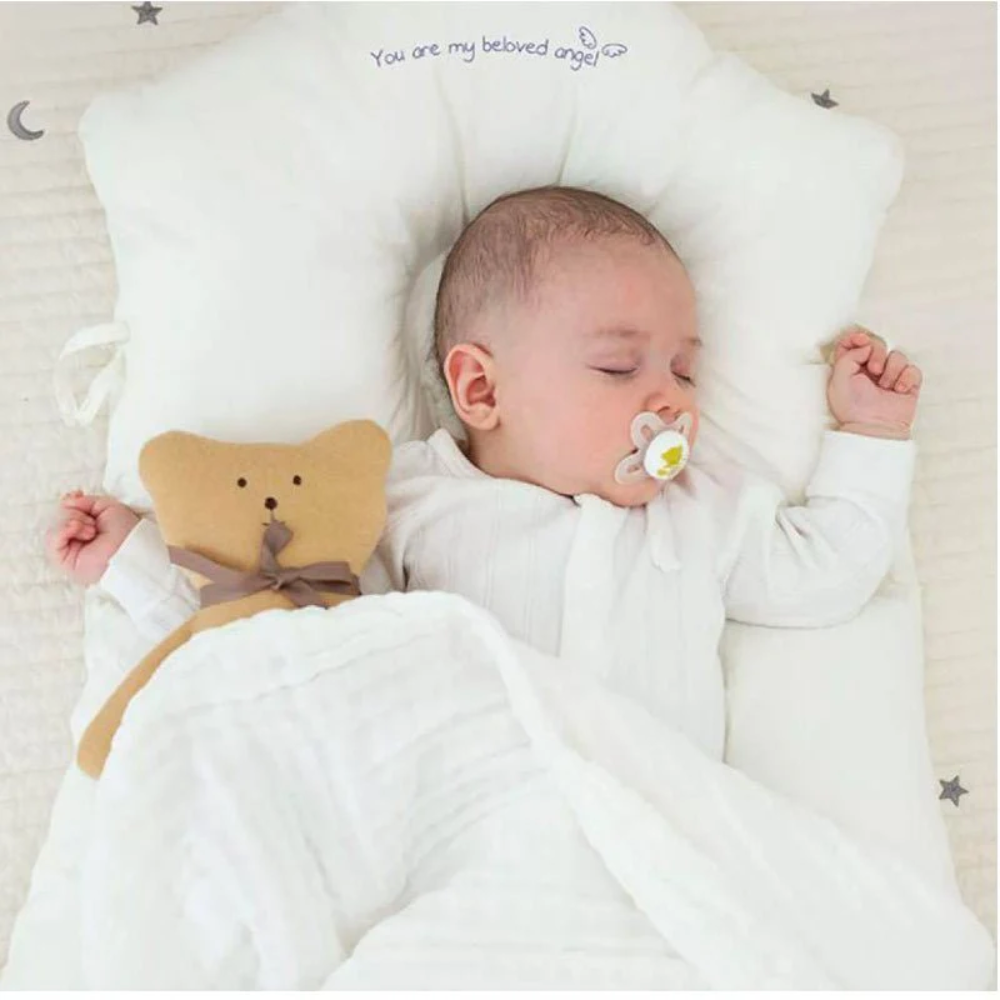 Newborn Baby Pillow Contoured | Flat Head Cushion