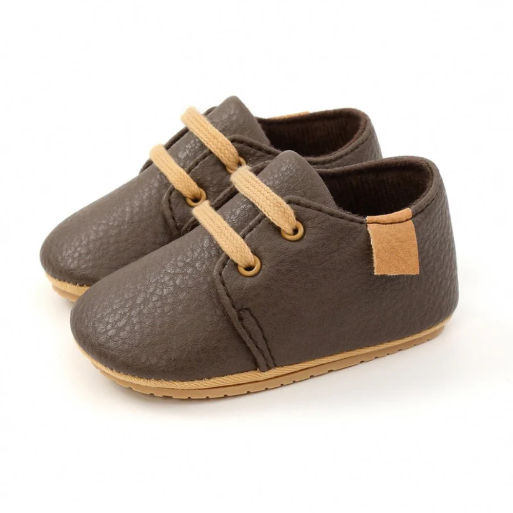 Baby First Walker Shoes Soft Sole Sneakers | Lace Up