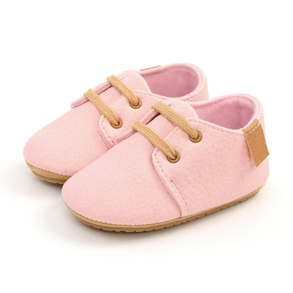 Baby First Walker Shoes Soft Sole Sneakers | Lace Up