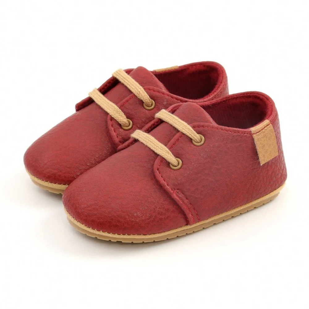 Baby First Walker Shoes Soft Sole Sneakers | Lace Up