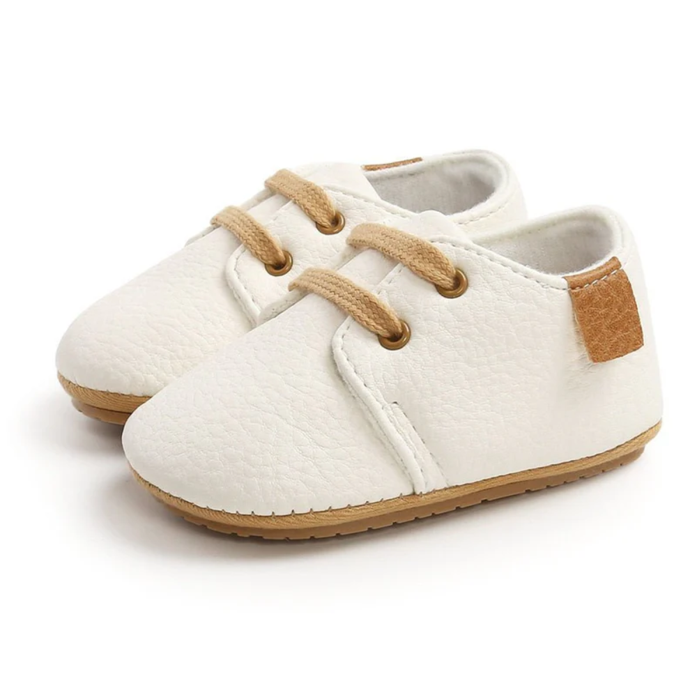 Baby First Walker Shoes Soft Sole Sneakers | Lace Up
