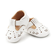 Baby Moccasins Soft Sole Crib Shoes | Strap Closure