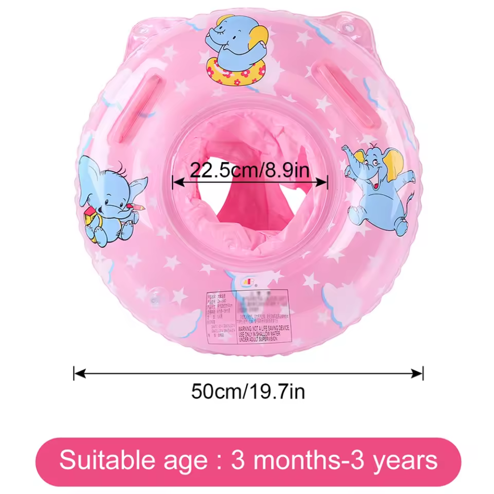 Inflatable Toddler Swim Ring (Ages 3–5) – Kids Pool Float for Summer Water Play
