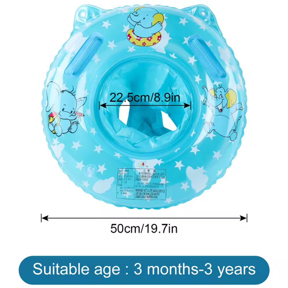 Inflatable Toddler Swim Ring (Ages 3–5) – Kids Pool Float for Summer Water Play