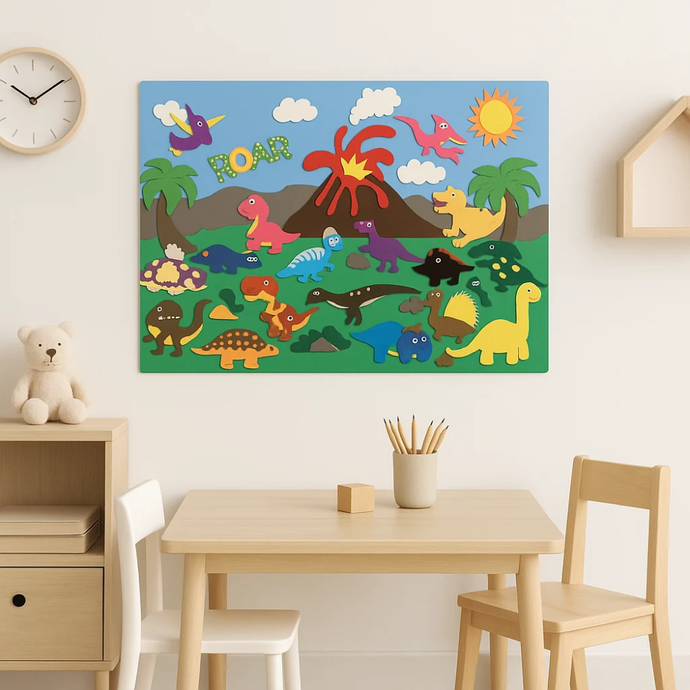 Interactive Felt Activity Board – Educational Learning & Sensory Play Toy for Kids