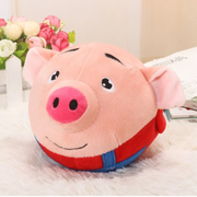 Interactive Jumping Pig Plush Toy – Talking and Singing Rechargeable Ball