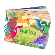 Interactive Quiet Book for Kids – Farm Animal & Dinosaur Learning Activity Book
