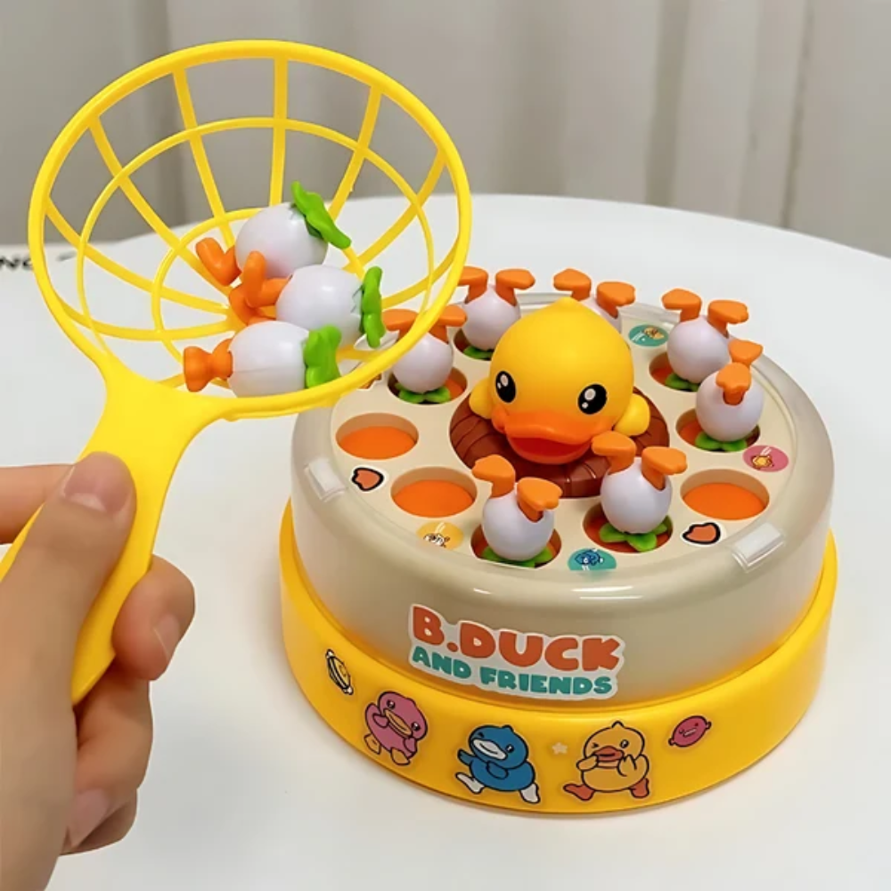 Jumping Duck Game – Interactive Musical Catching Toy for Kids