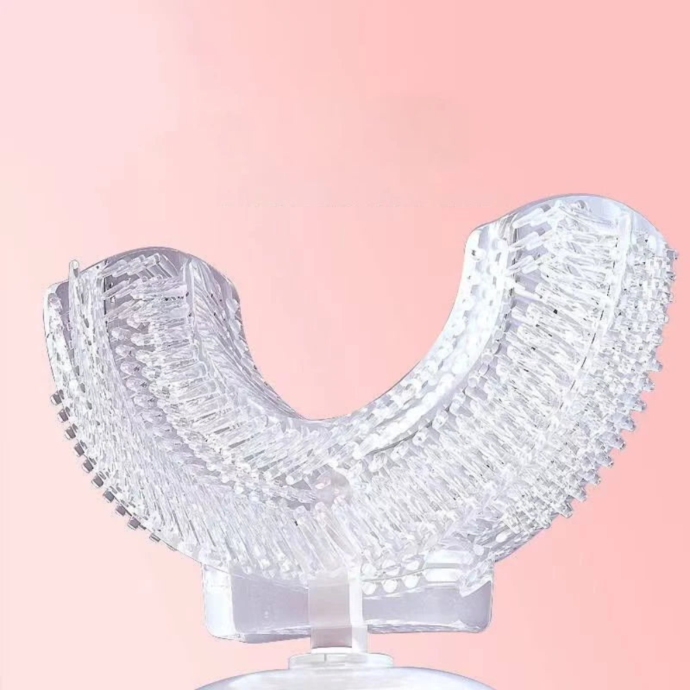 Kids 360° U-Shaped Toothbrush Replacement Head – Soft Bristle Brush Head for Children
