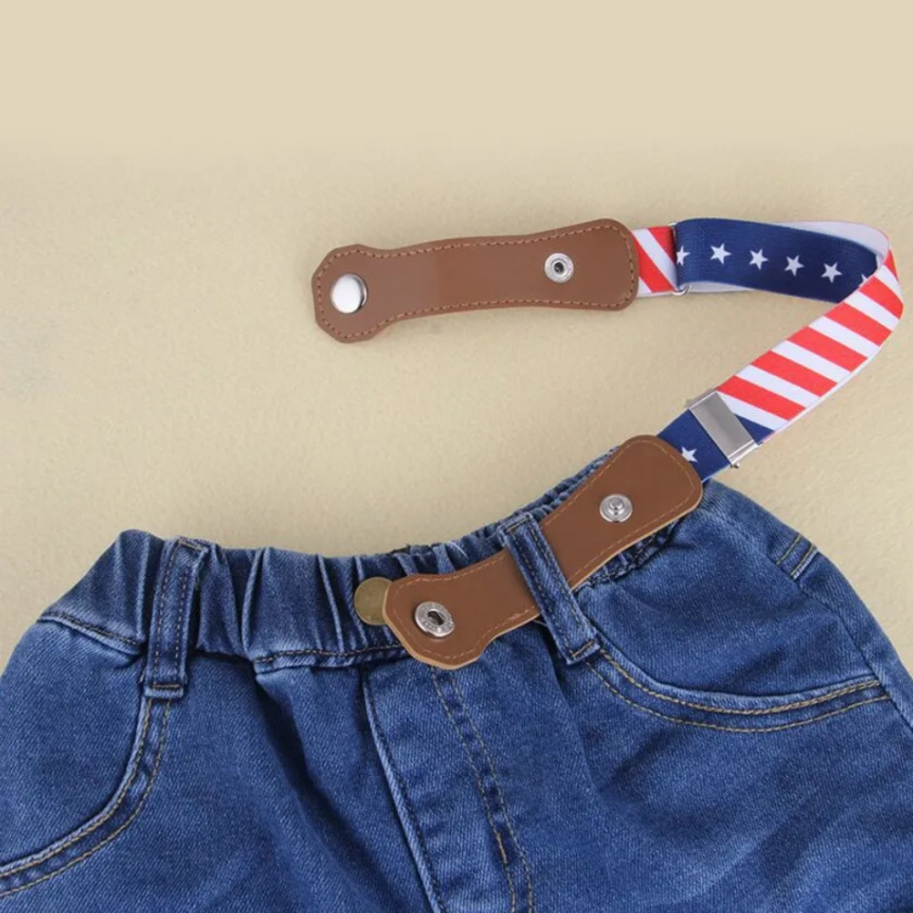 Kids Adjustable Elastic Belt – Comfortable Stretch Waist Belt for Children