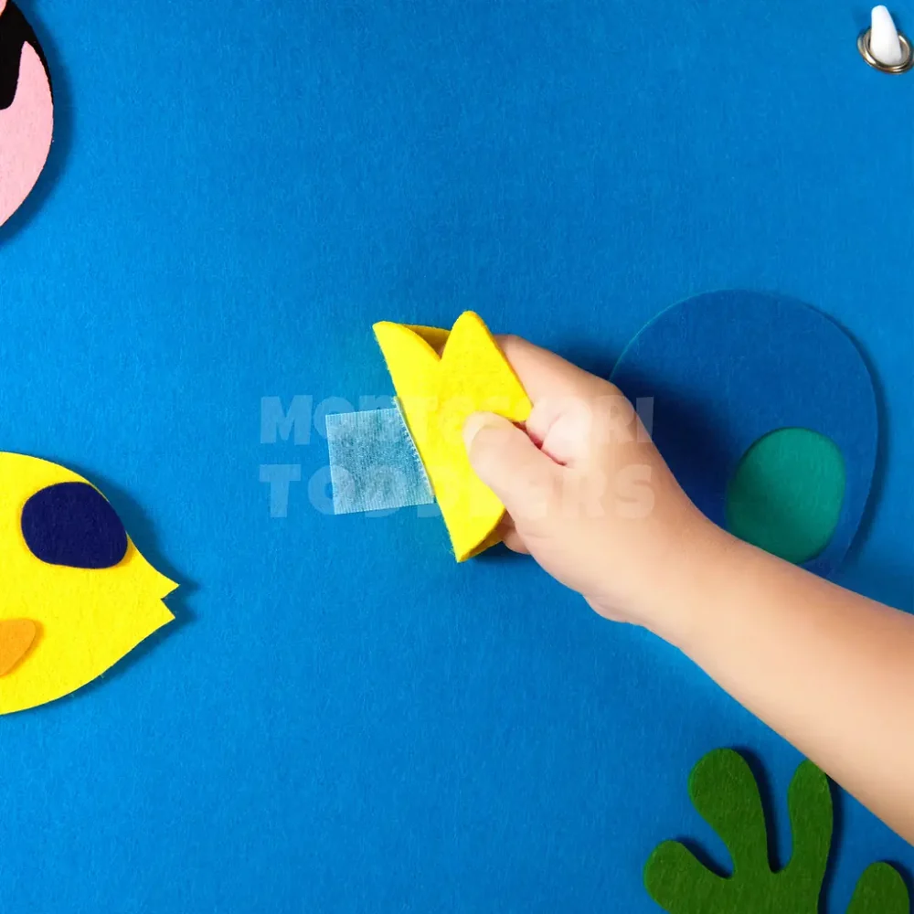 Kids Adventure Felt Board – Educational Interactive Storytelling and Imaginative Play Toy