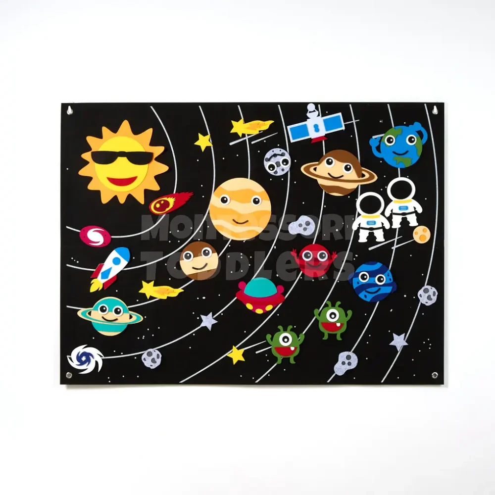 Kids Adventure Felt Board – Educational Interactive Storytelling and Imaginative Play Toy