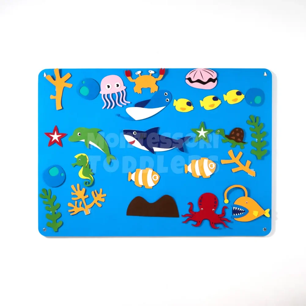 Kids Adventure Felt Board – Educational Interactive Storytelling and Imaginative Play Toy
